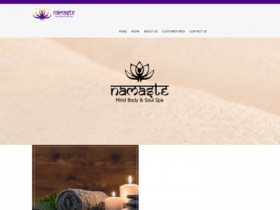 namastebeautyspa.com snapshot