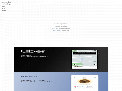 jaewon.design snapshot