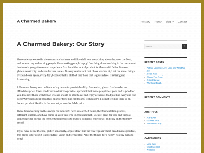 acharmedbakery.com snapshot