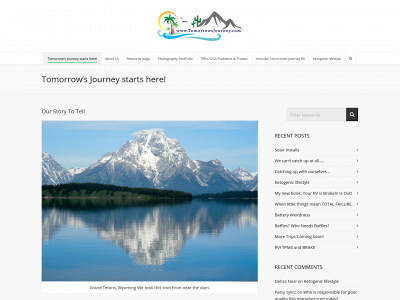 tomorrowsjourney.com snapshot