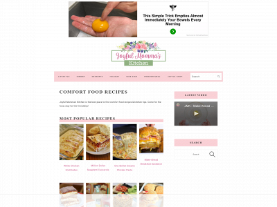 joyfulmommaskitchen.com snapshot
