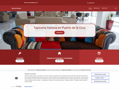 www.tapiceriaitaliana.es snapshot