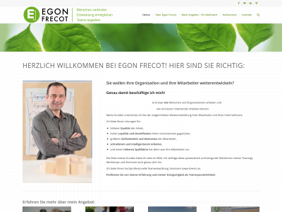www.egon-frecot.de snapshot