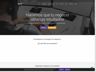 wepro.es snapshot