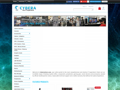 cyberastore.com snapshot