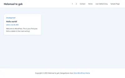 sakkalizorg.nl snapshot