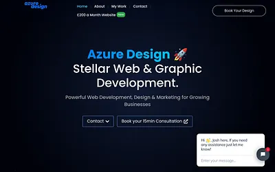 azuredesign.co.uk snapshot