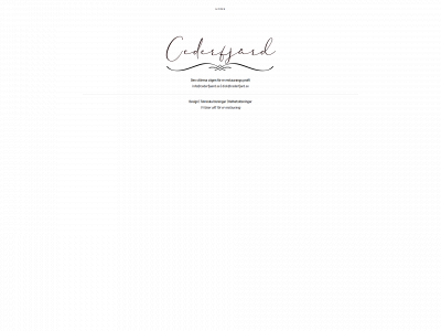cederfjaerd.se snapshot