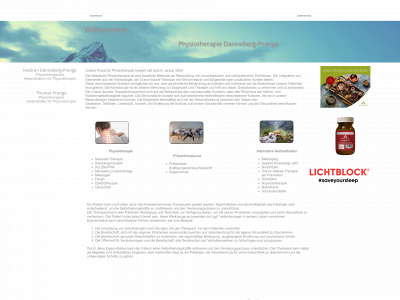 physiotherapie-danneberg.de snapshot