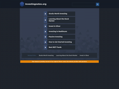 investingnotes.org snapshot
