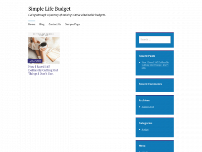 simplelifebudget.com snapshot