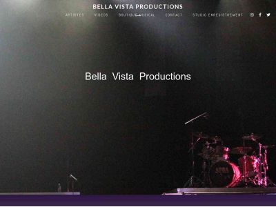 bellavistaproductions.ca snapshot