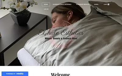 xhale-esthetics.weebly.com snapshot