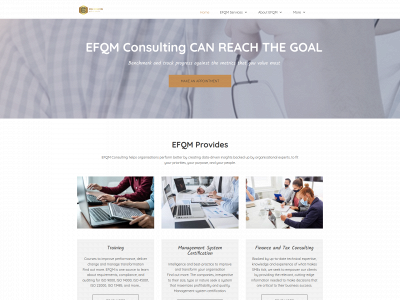 efqmconsulting.com snapshot
