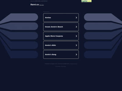 ifanni.co snapshot