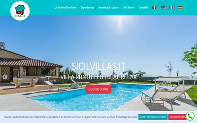 sicilvillas.it snapshot