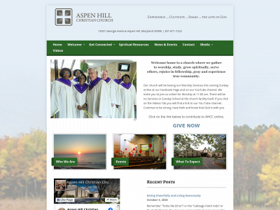 aspenhillcc.org snapshot