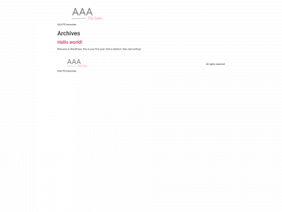 aaapsindustries.com snapshot