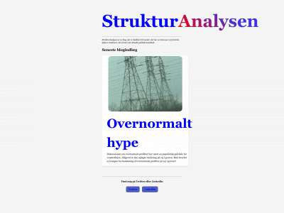 strukturanalysen.dk snapshot