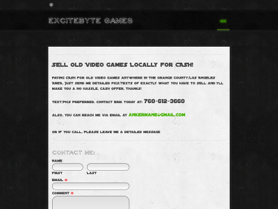 excitebytegames.com snapshot