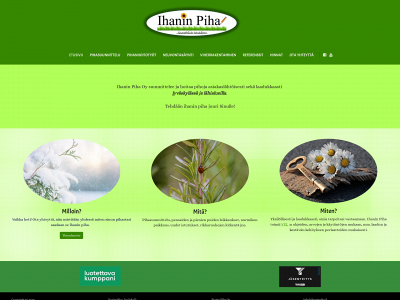 ihaninpiha.fi snapshot