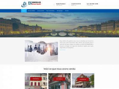 azimmobilier.ch snapshot