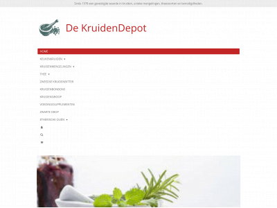 kruidendepot.be snapshot