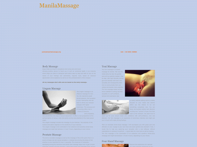 manilamassage.org snapshot