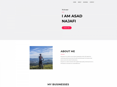 asadnajafi.com snapshot
