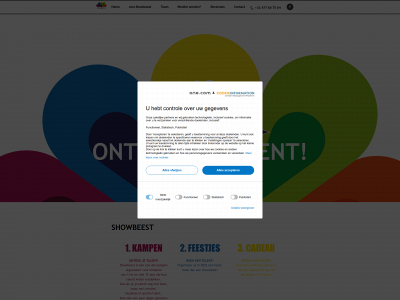 showbeest.be snapshot
