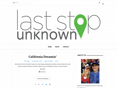 laststopunknown.com snapshot