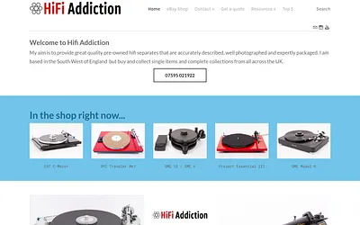 www.hifiaddiction.co.uk snapshot