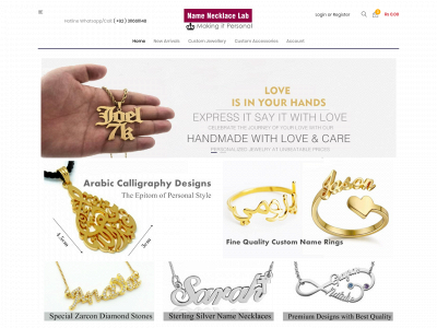 namenecklacelab.com snapshot