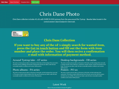 chrisdanephoto.com snapshot