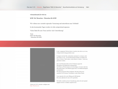 wirmachenauf.ch snapshot