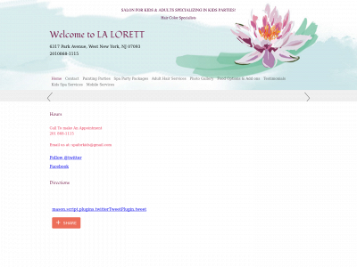 lalorett.com snapshot