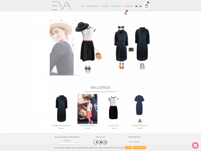 evadesign.lt snapshot