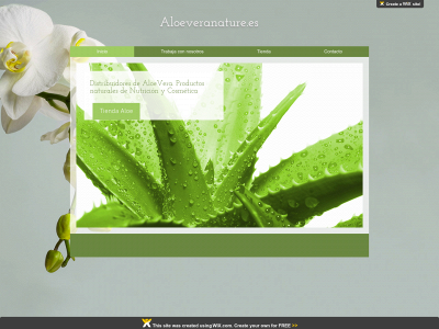 aloeveranature.es snapshot