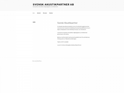 svenskakustikpartner.se snapshot