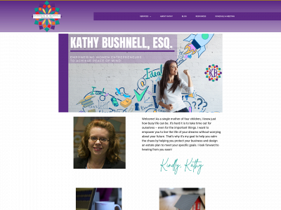 kathybushnellesq.com snapshot