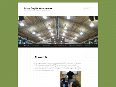 gogliawoodworks.com snapshot