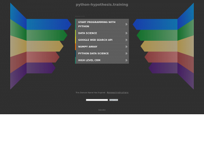 python-hypothesis.training snapshot