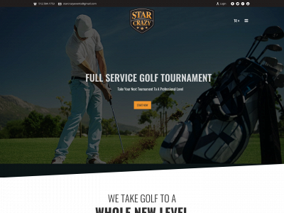 starcrazyevents.com snapshot