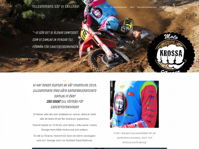 motokrossacancer.se snapshot
