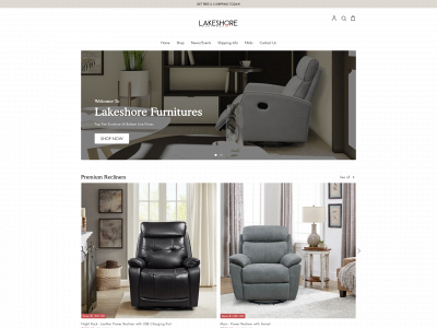 lakeshorefurnitures.com snapshot
