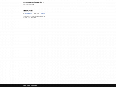 cafeducentrepastore.com snapshot