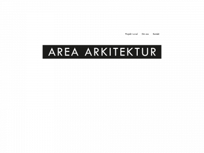 areaarkitektur.se snapshot