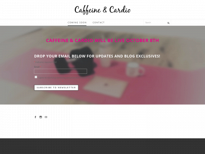 caffeinecardio.com snapshot