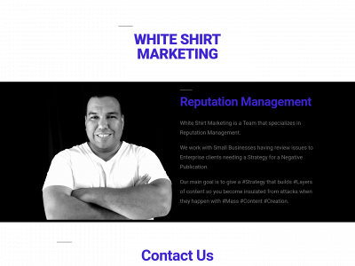 whiteshirtmarketing.com snapshot