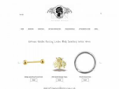 www.extremeneedlepiercing.co.uk snapshot